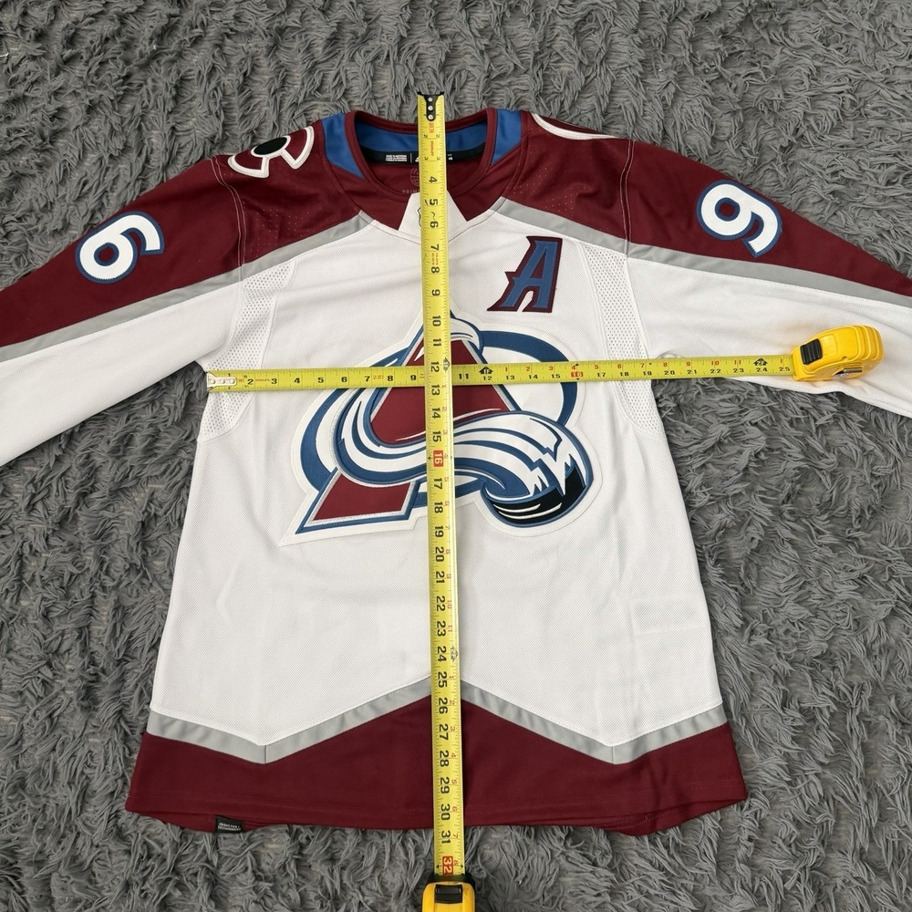 Adidas Compared Avalanche Rantanen Hockey Jersey Men's Size 46 Stitched #96 - Picture 6 of 6